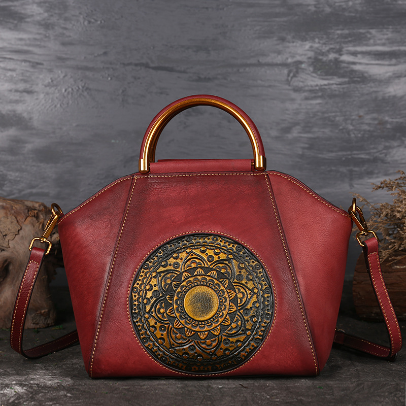 Genuine Leather Bags Handbags CrossBody Bags for Women