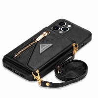 Crossbody Case For iPhone 11 12 13 14 15 Pro Max Wallet Cross Body Lanyard Card